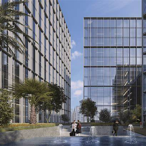 DIFC Square — cour intérieure