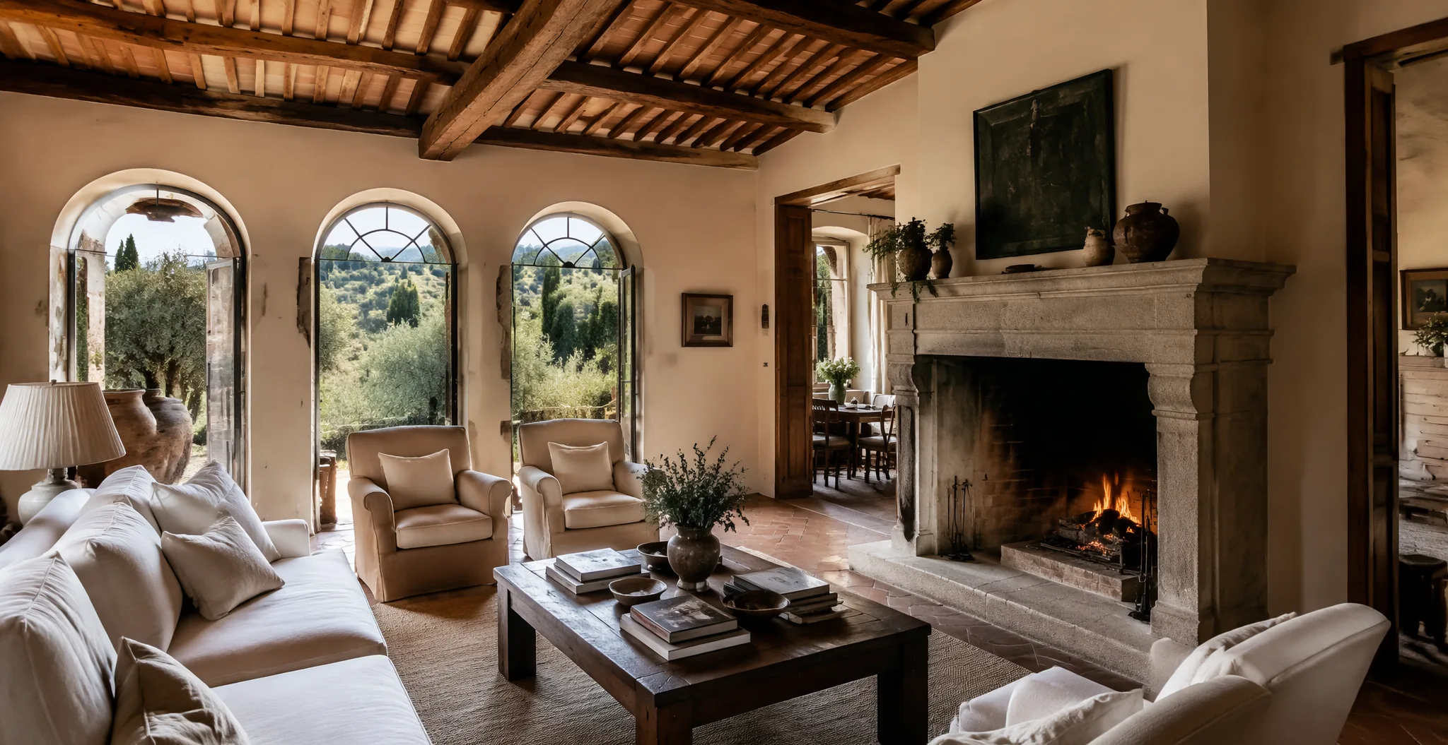 Villa sur les collines — intérieur