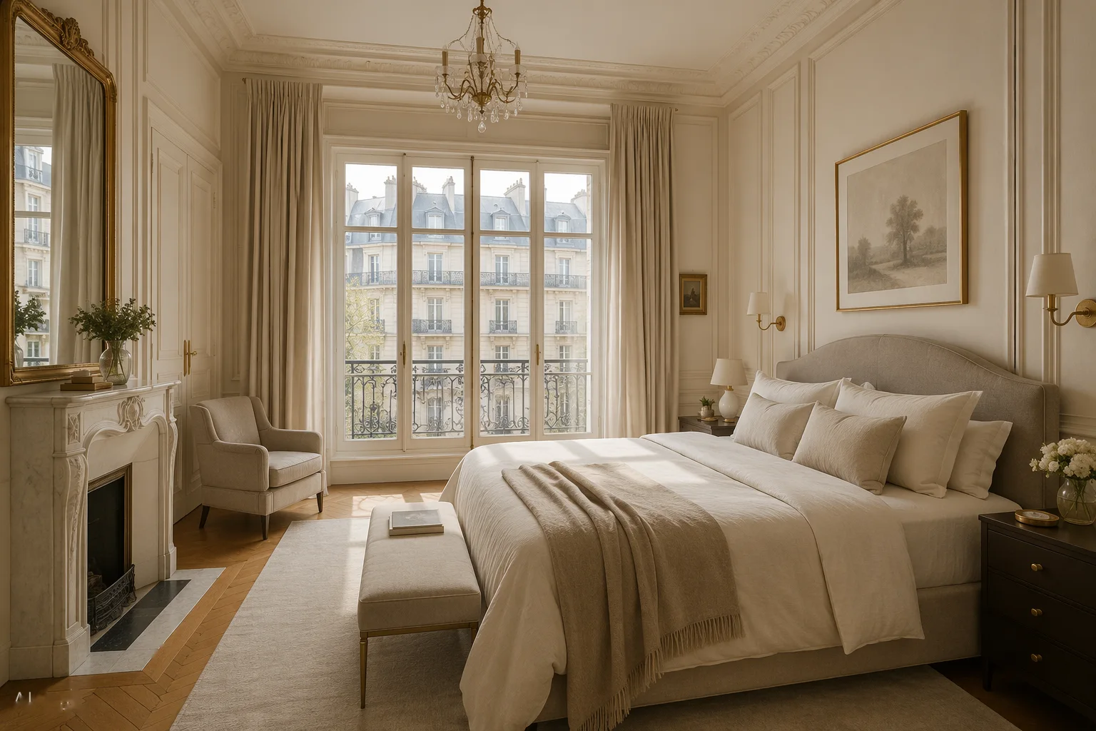 Appartement de réception — intérieur