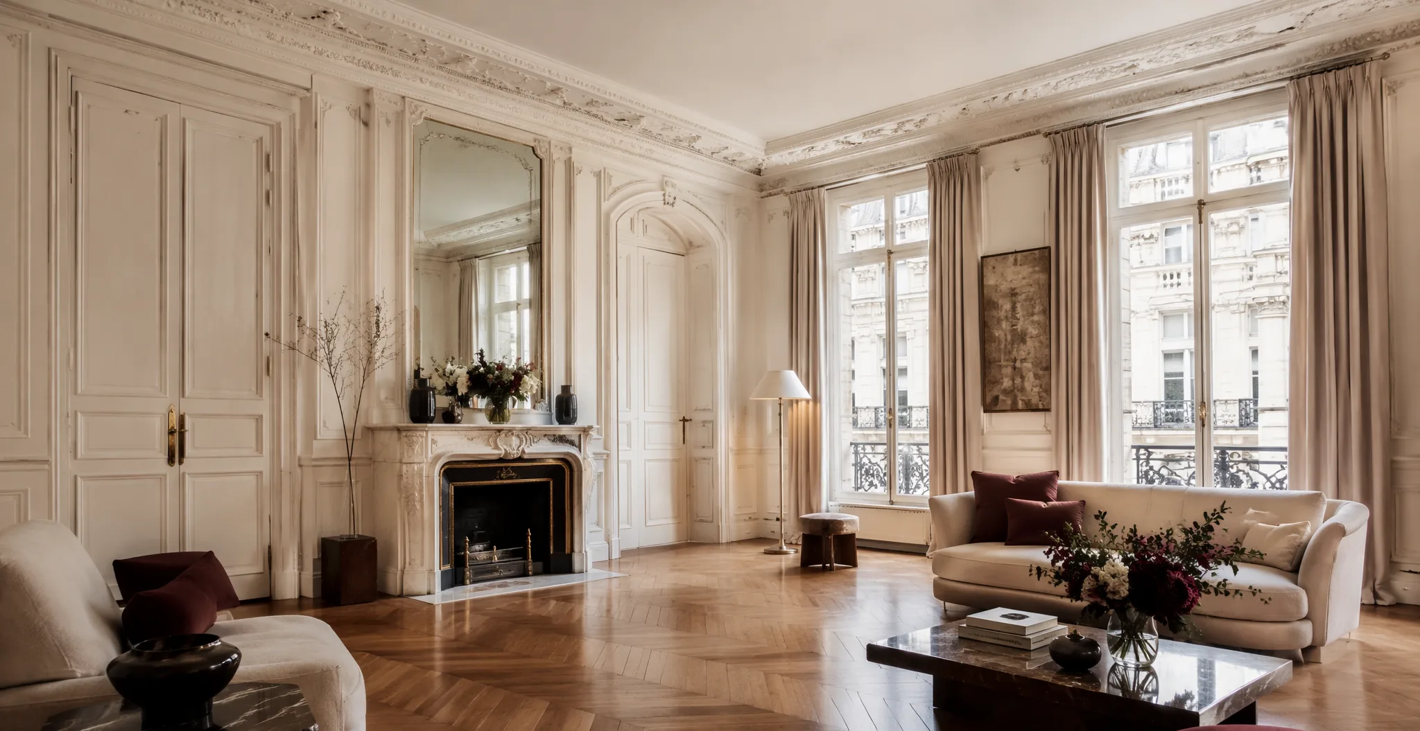 Appartement de réception — intérieur