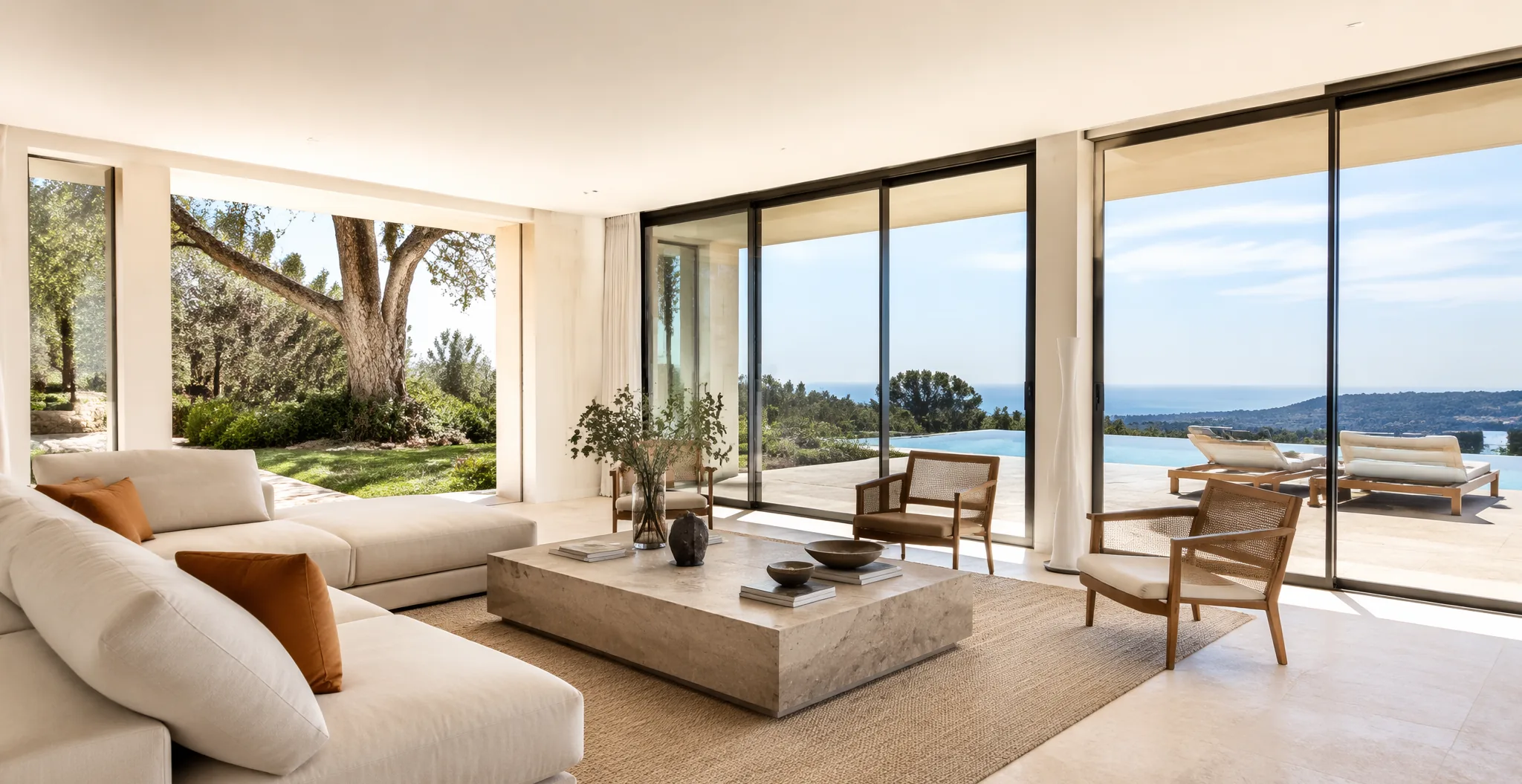Villa contemporanea — interni