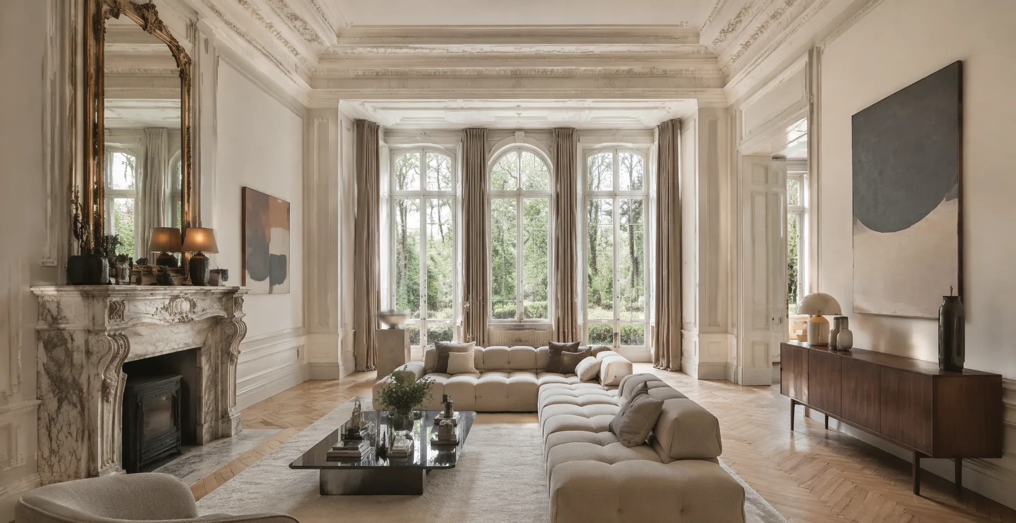 Casa padronale — interni